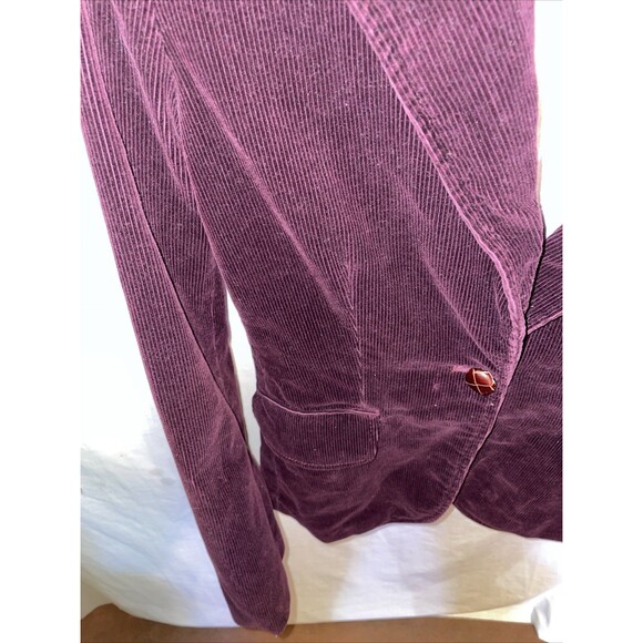 J. Crew Women’s Corduroy Blazer Size 6 Purple Going Out Party Fun Dressy - Picture 6 of 12